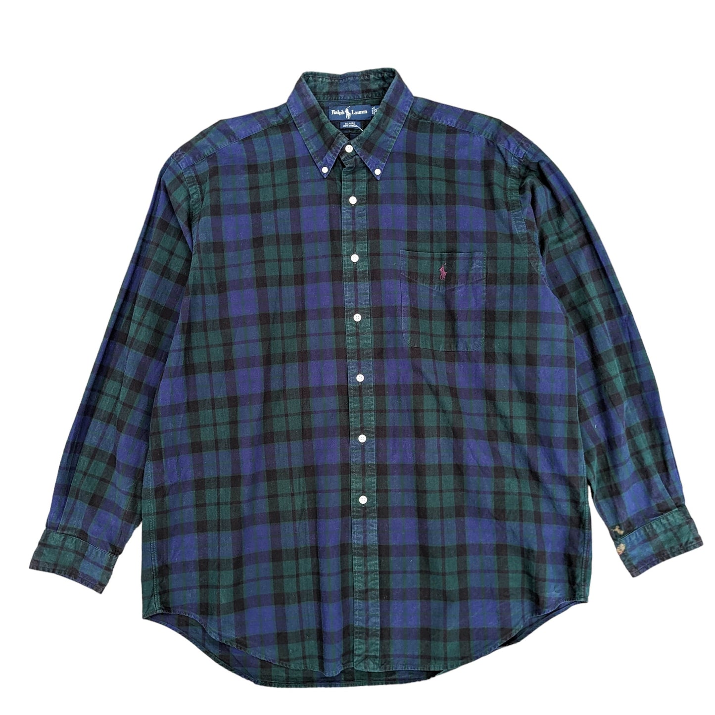 Ralph Lauren Check Blaire Shirt Size XL