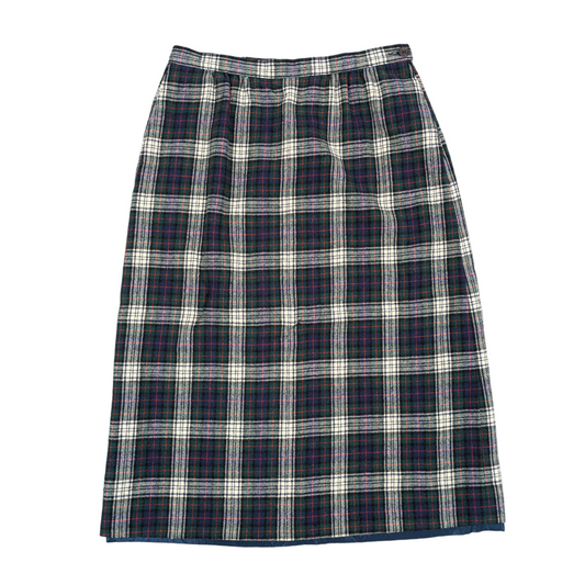 Vintage Pendleton Wool Midi Skirt Size UK 8
