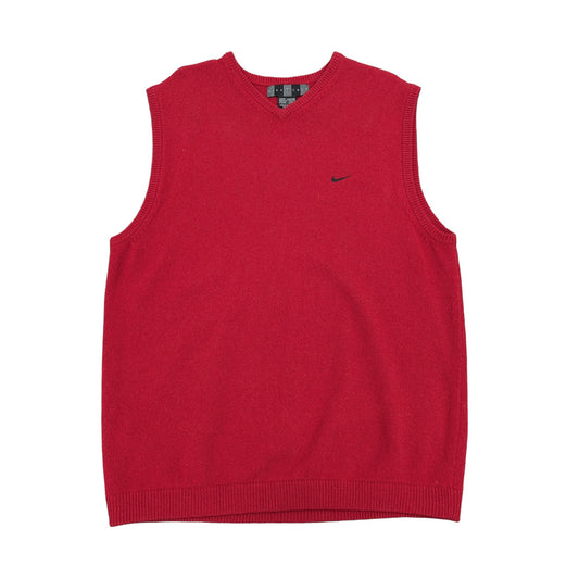 00s Nike Golf Lambswool Vest Size XL