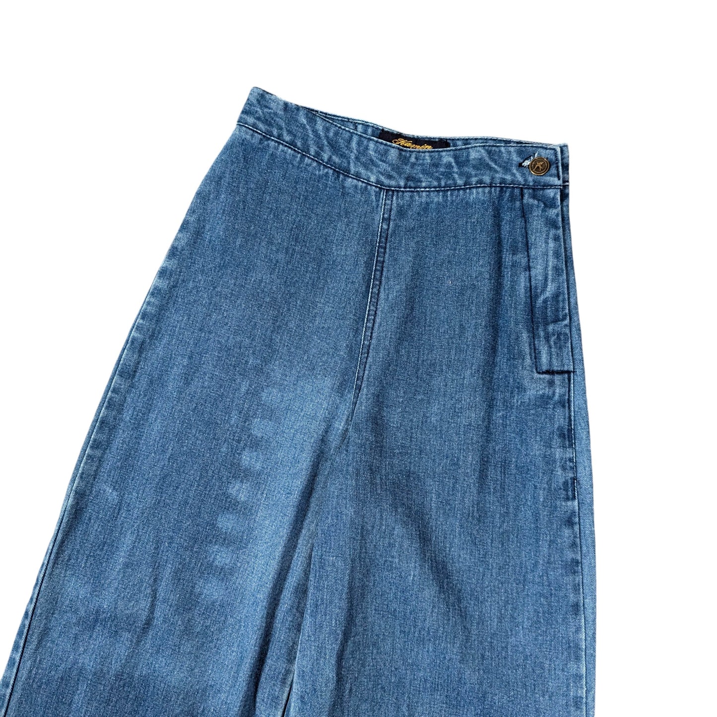 Vintage Wide Leg Jeans Kids Age 12-13