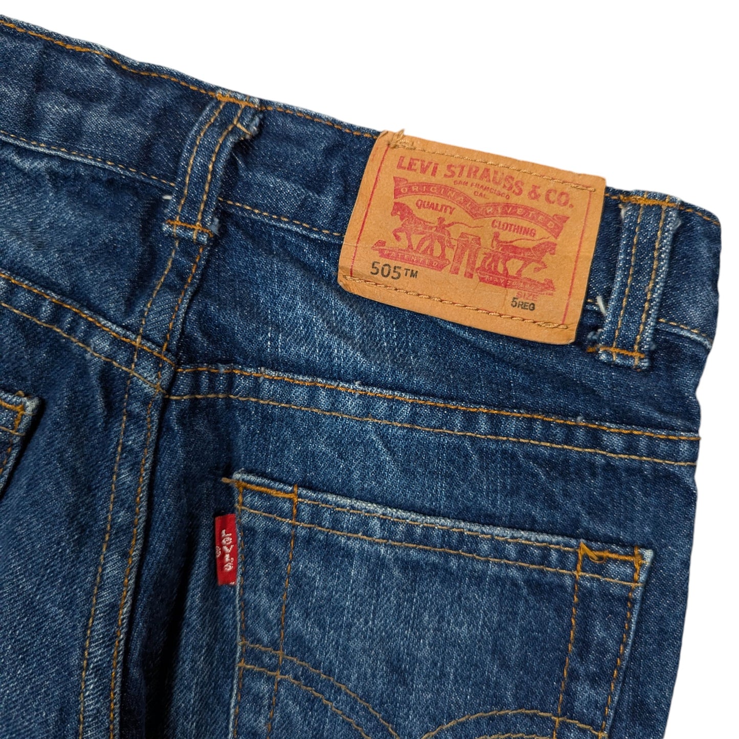 Levi's 505 Straight Leg Jeans Size Age 4-5