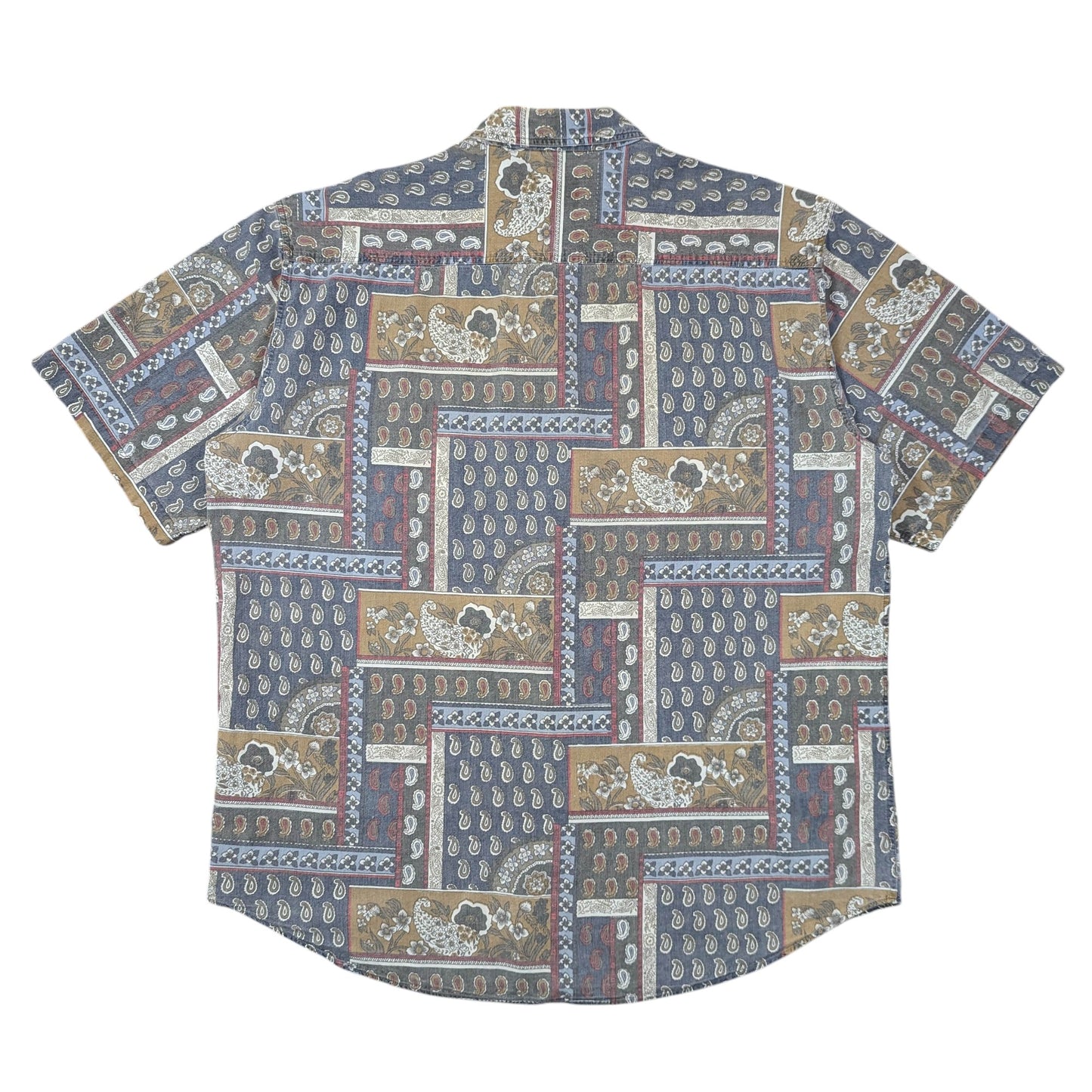 90s Woolrich Patterned Shirt Size XL