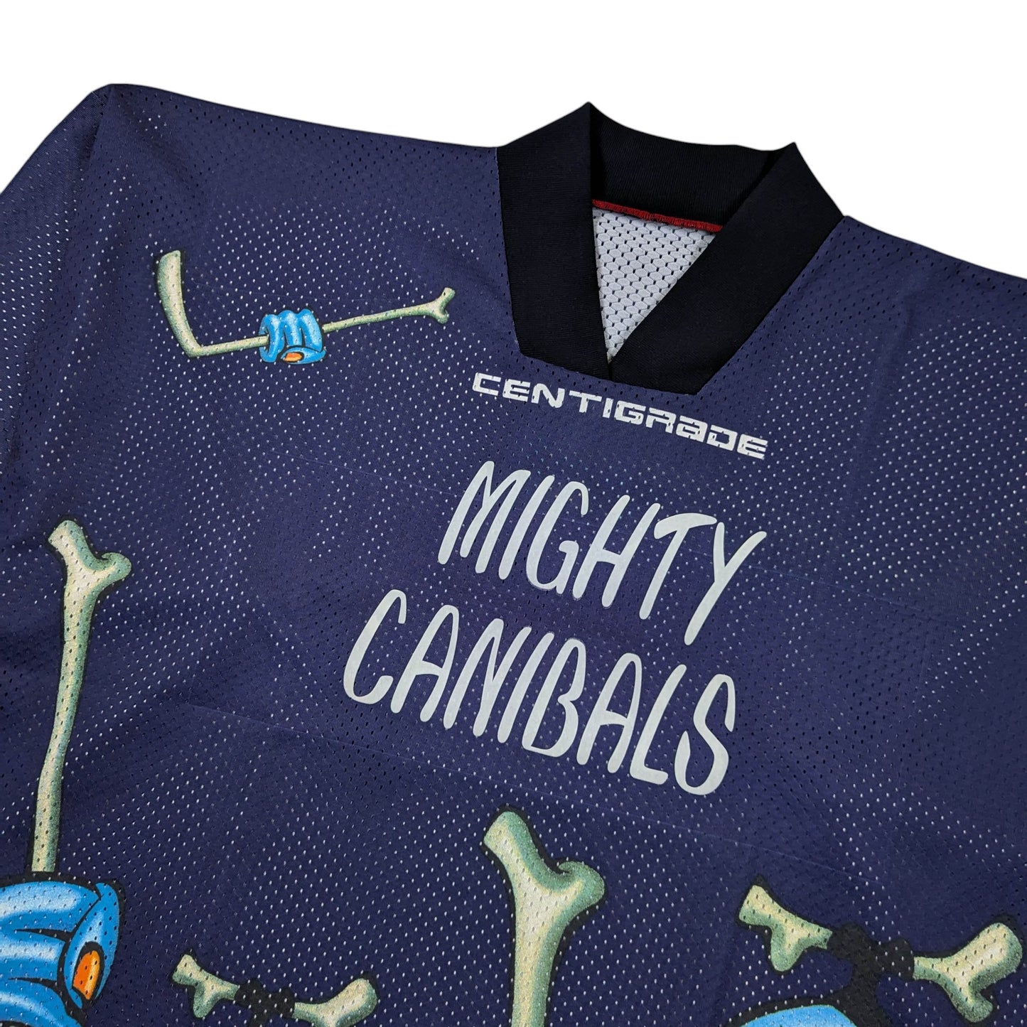 Bradford Cannibals Ice Hockey Jersey Blue Size XL