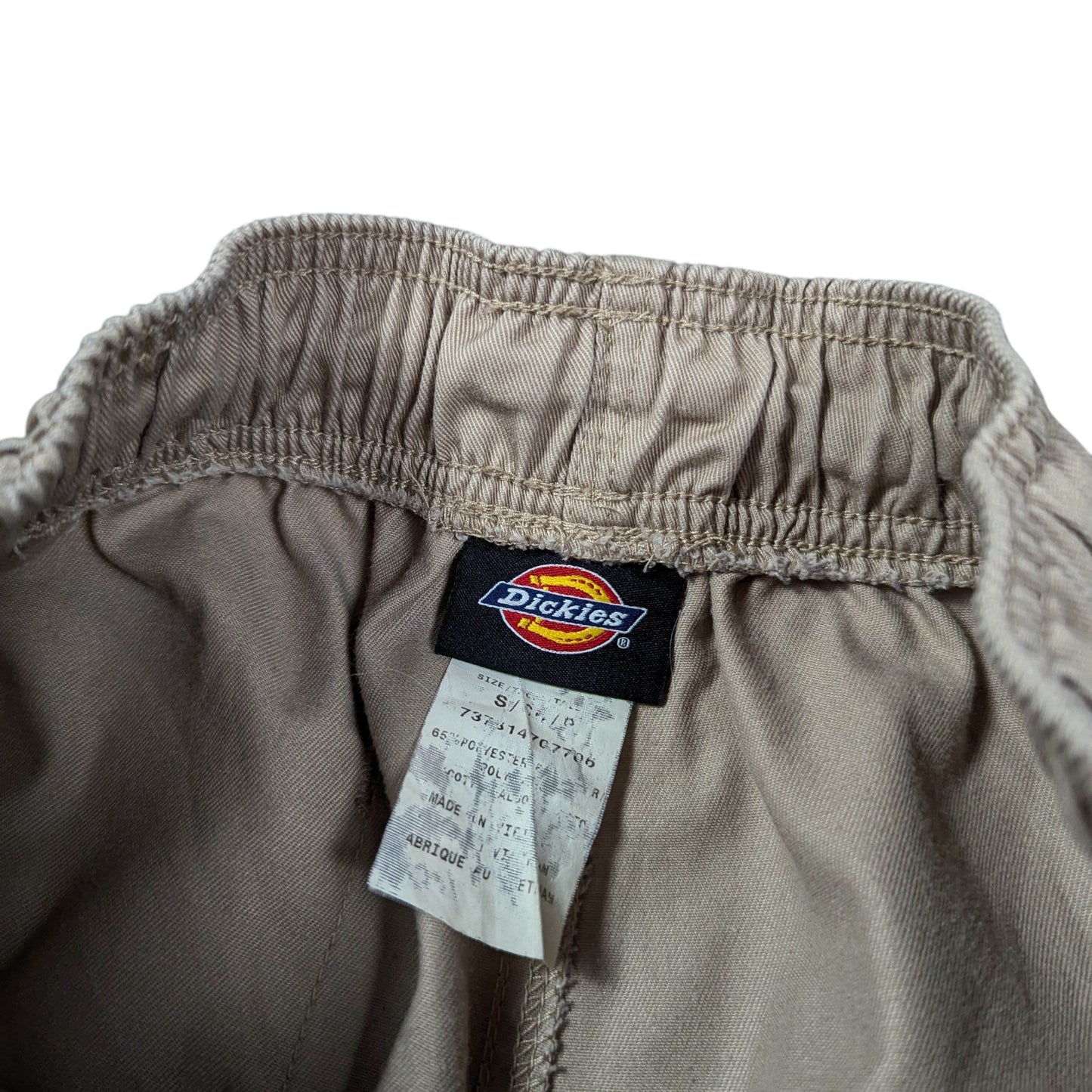 Dickies Elasticated Cargo Trousers Size S