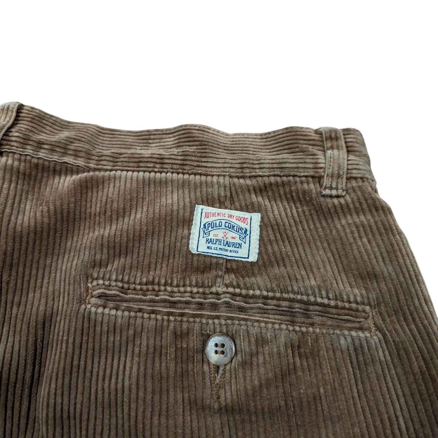 Polo Ralph Lauren Jumbo Corduroy Trousers W33 L27