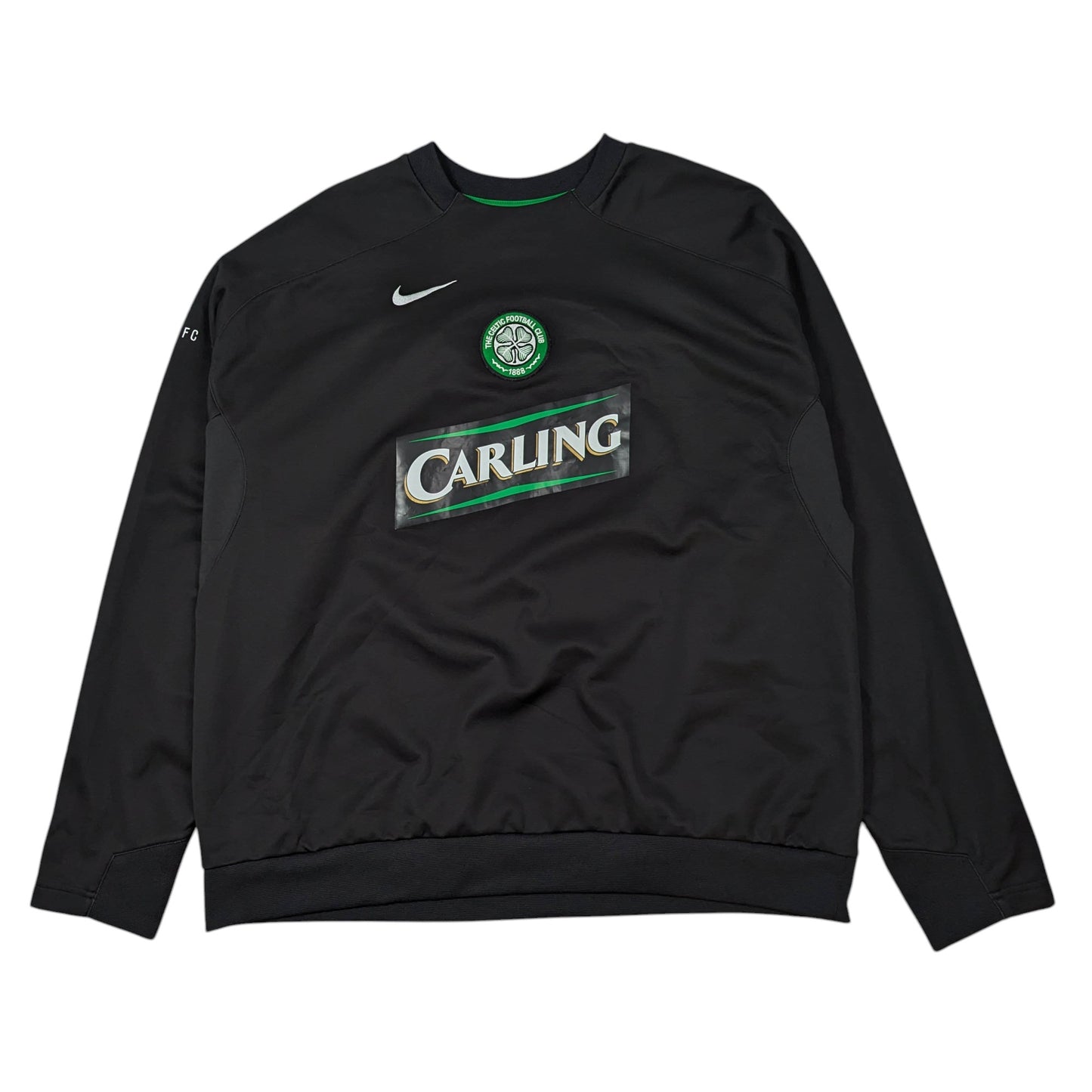 00s Celtic Nike Training Sweatshirt Size XL