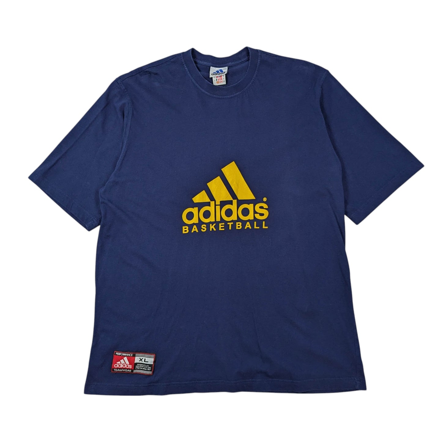 90s Adidas Basketball T-Shirt Size XL