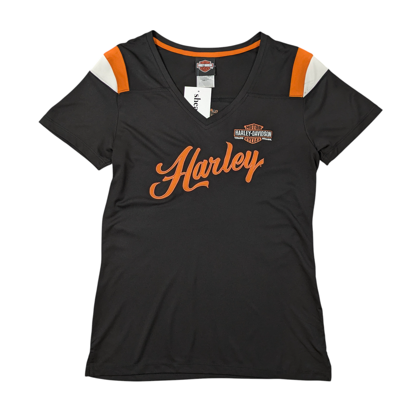 Harley Davidson Jersey Women's Size L