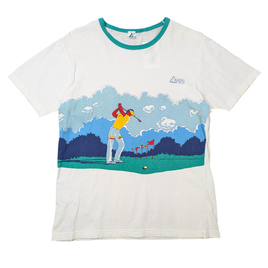 90s Golf Graphic T-Shirt Size M