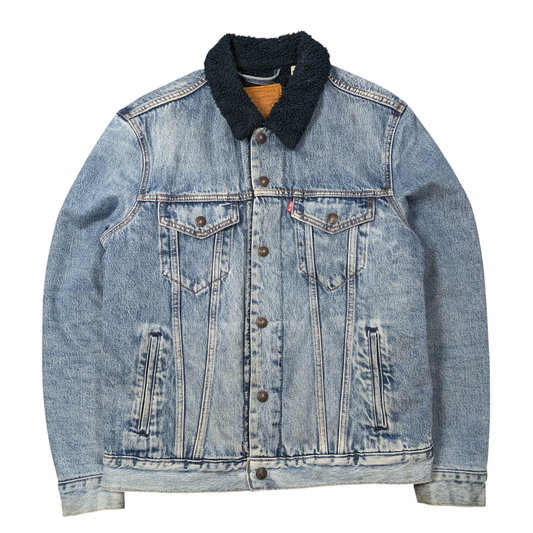 Levi's Premium Sherpa Lined Denim Jacket Size M