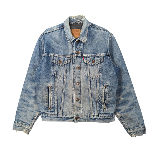 90s Levi's Blanket Lined Denim Jacket Size L/XL