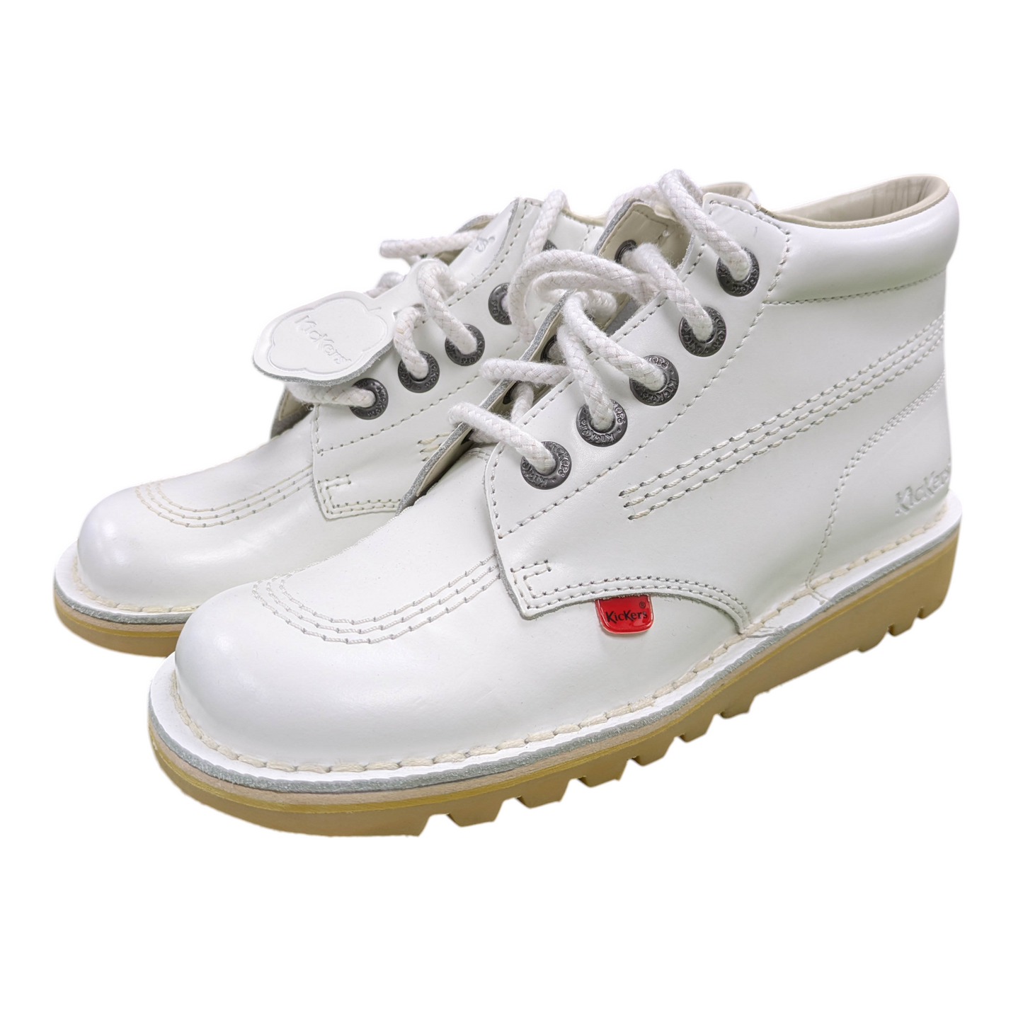 Kickers Boots White Size UK 6