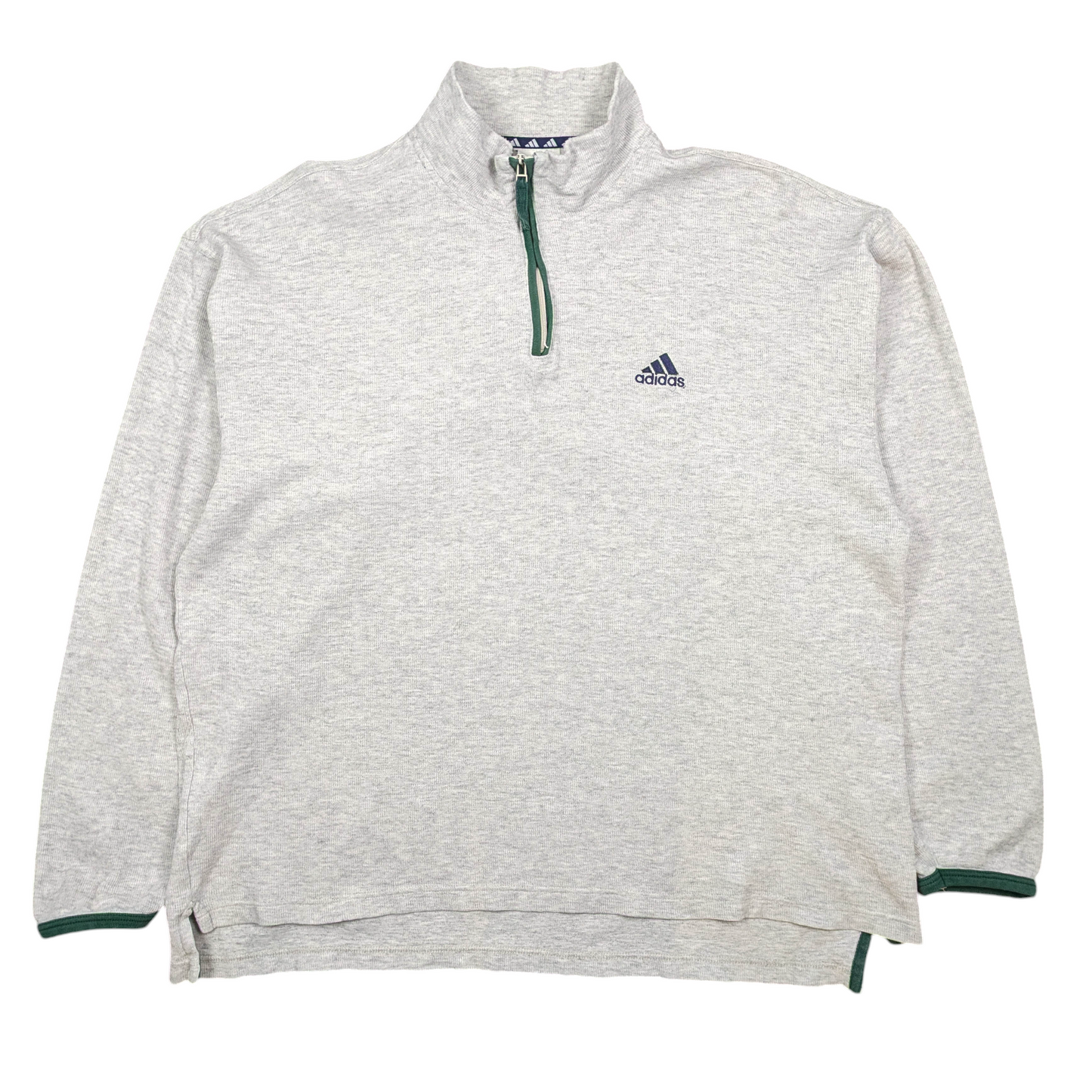 90s Adidas 1/4 Zip Sweatshirt Size M