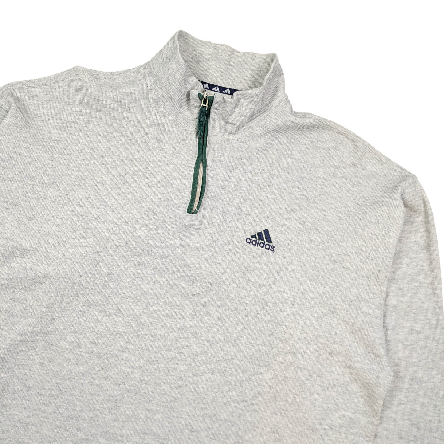 90s Adidas 1/4 Zip Sweatshirt Size M