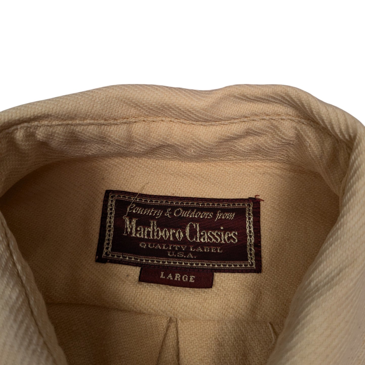 Marlboro Classics Heavy Cotton Shirt Size L