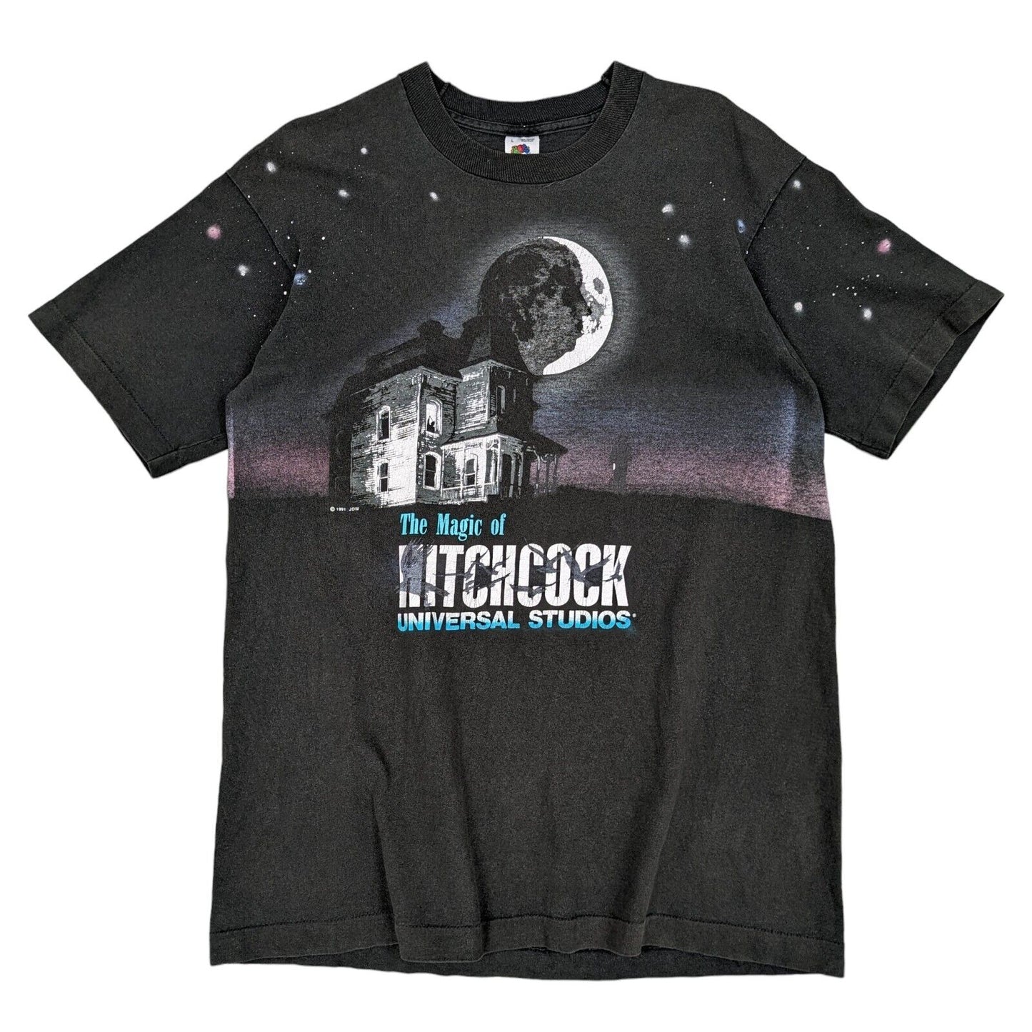 1991 Hitchcock Single Stitch T-Shirt Size L