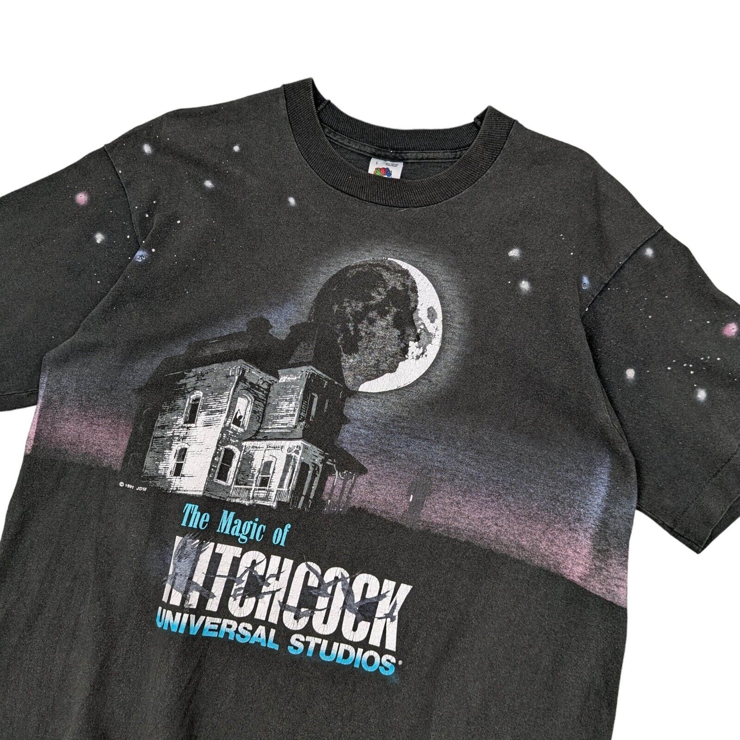 1991 Hitchcock Single Stitch T-Shirt Size L